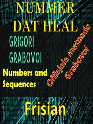 cover image of NUMMER DAT HEAL Gregori Grabovoi